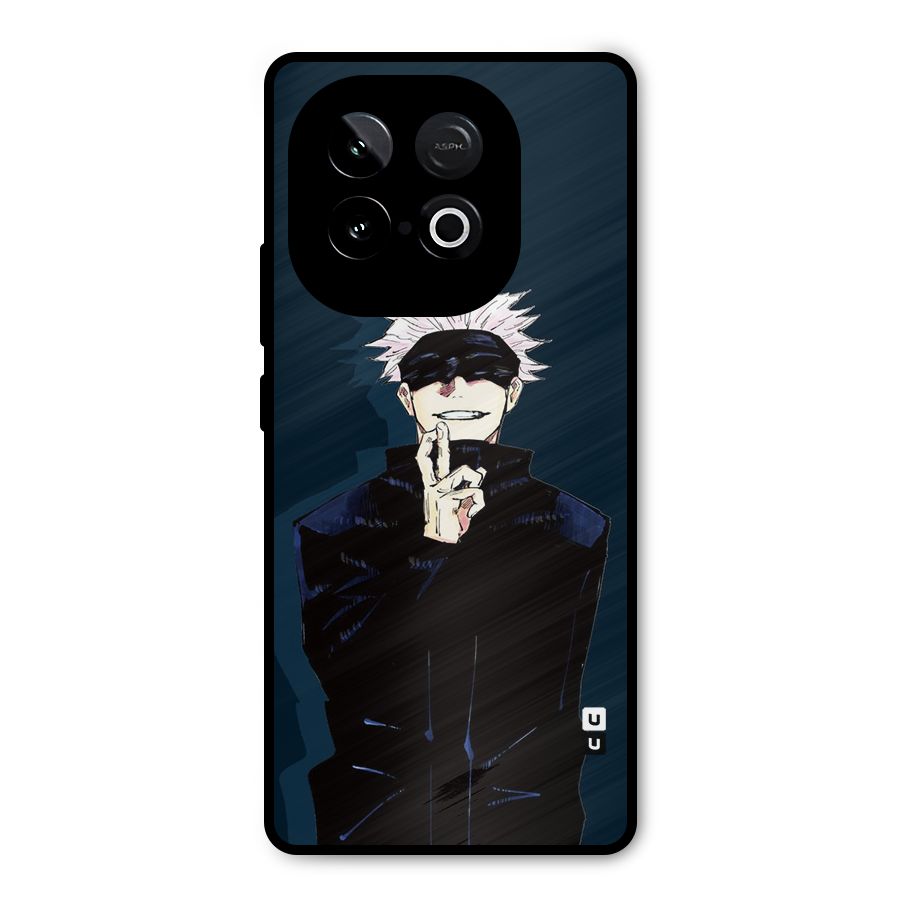 Satoru Gojo Metal Back Case for iQOO Neo 10