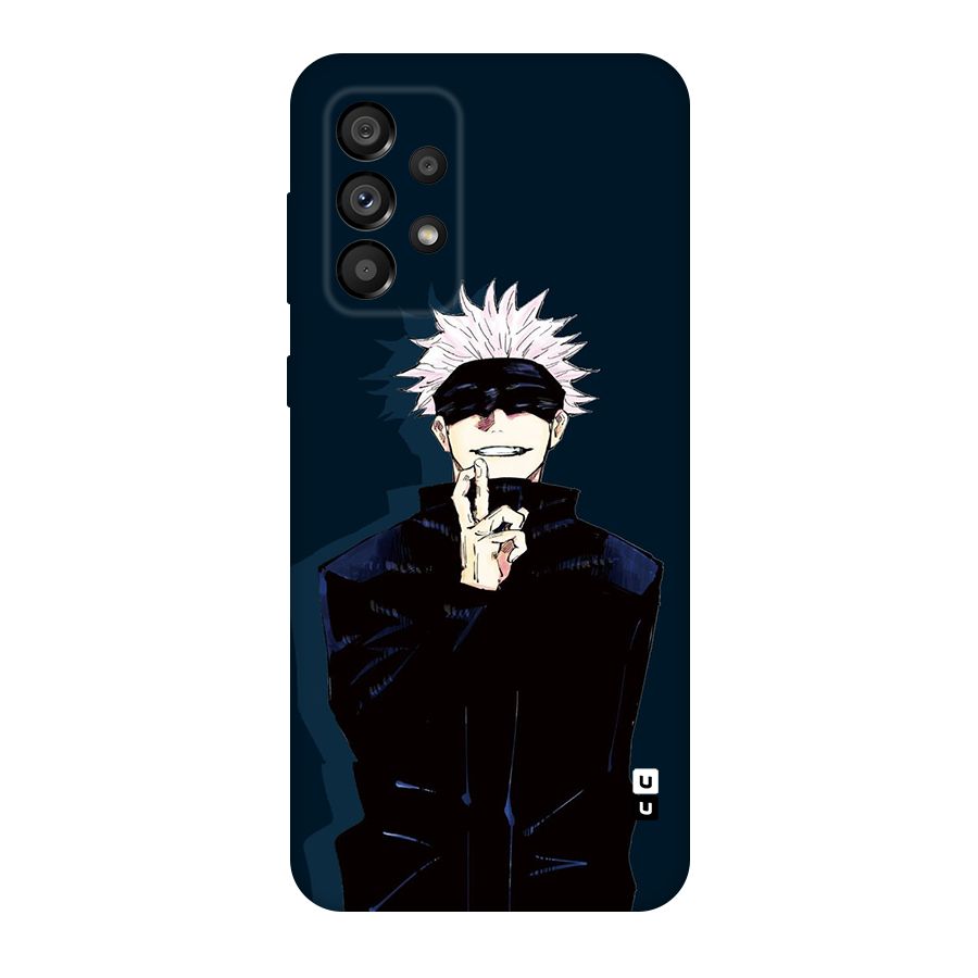 Satoru Gojo Original Polycarbonate Back Case for Galaxy A73 5G