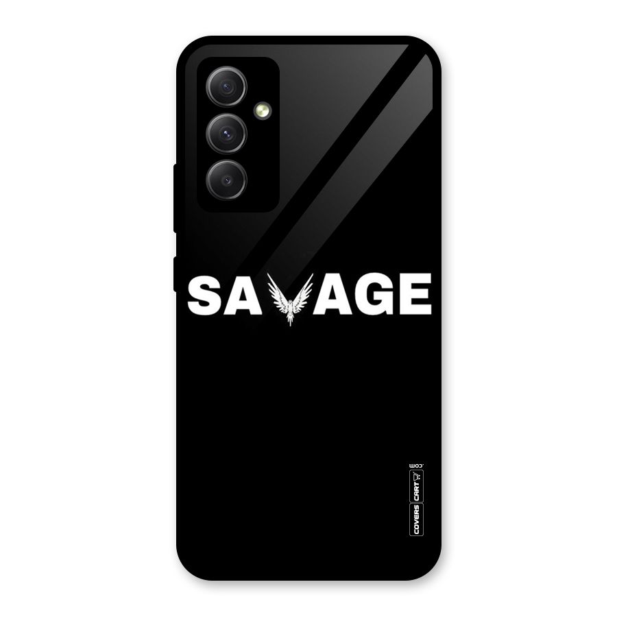 Savage Glass Back Case for Galaxy A34