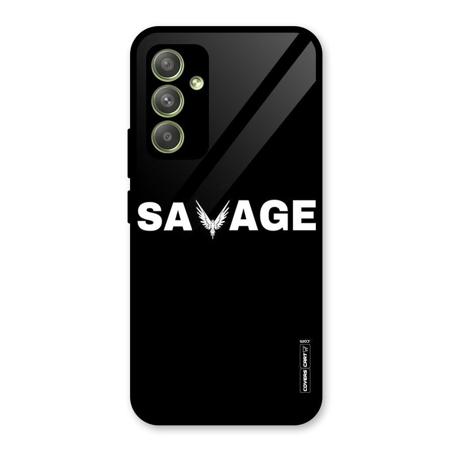 Savage Glass Back Case for Galaxy A54