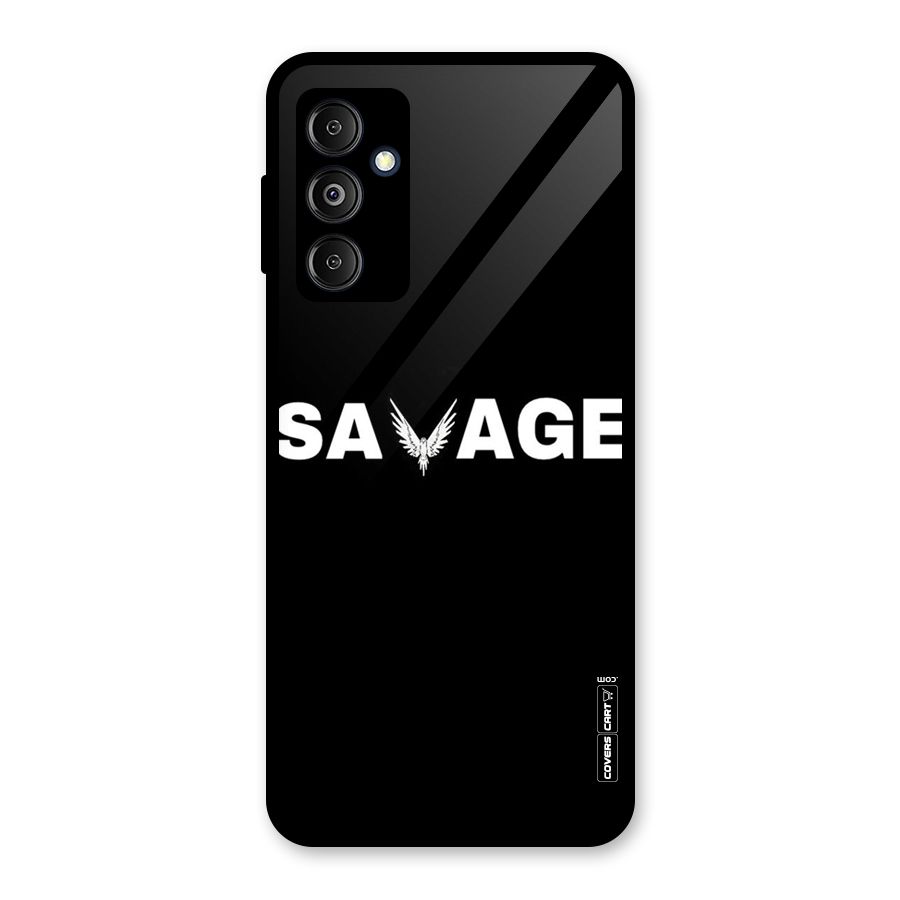 Savage Glass Back Case for Galaxy M14 5G