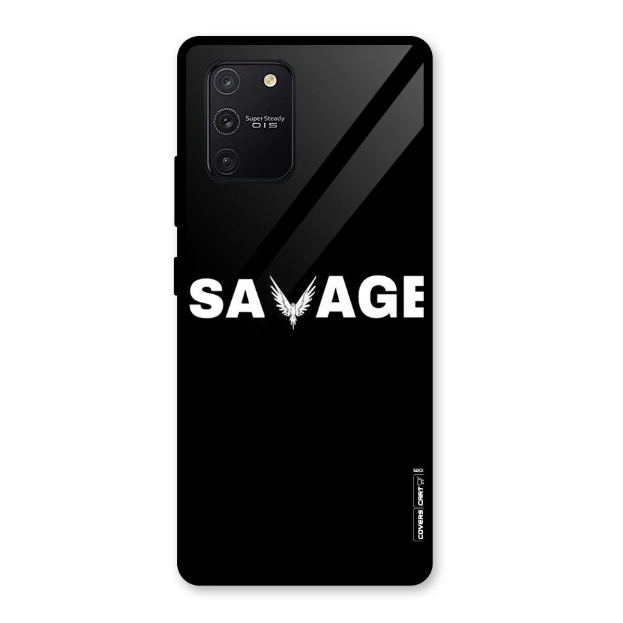 Savage Glass Back Case for Galaxy S10 Lite