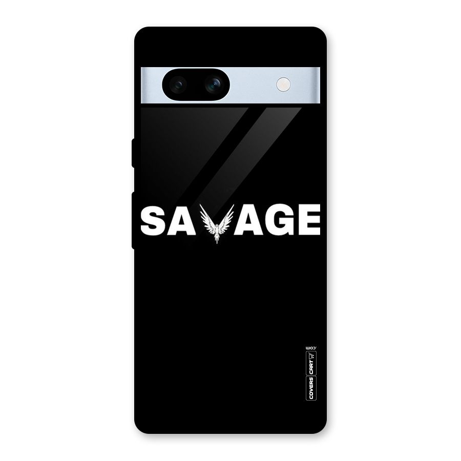 Savage Glass Back Case for Google Pixel 7a