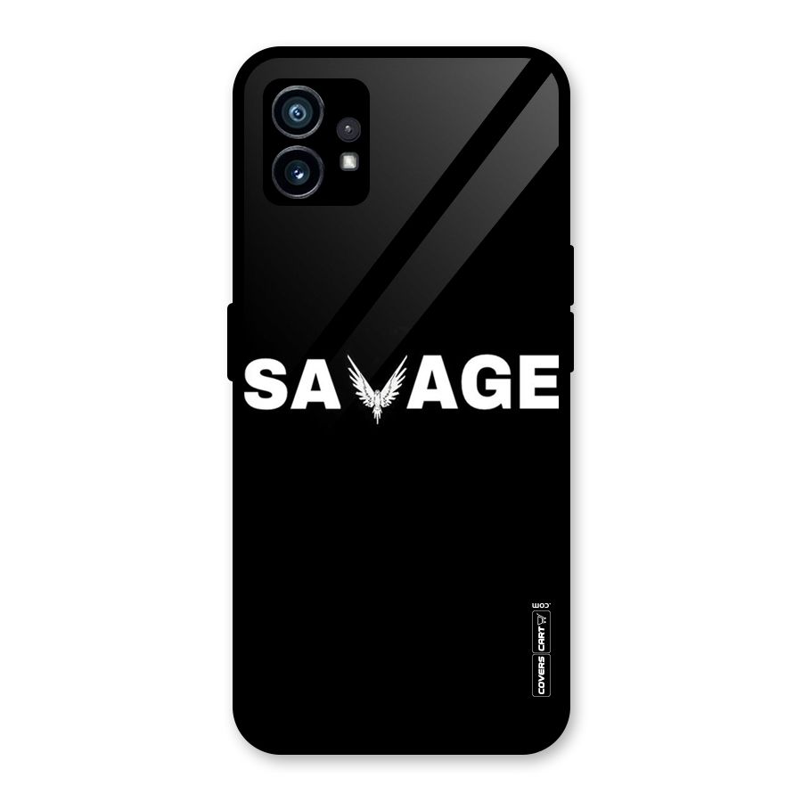 Savage Glass Back Case for Nothing Phone 1