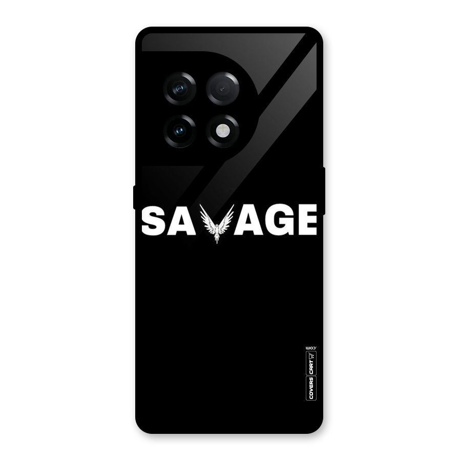 Savage Glass Back Case for OnePlus 11R