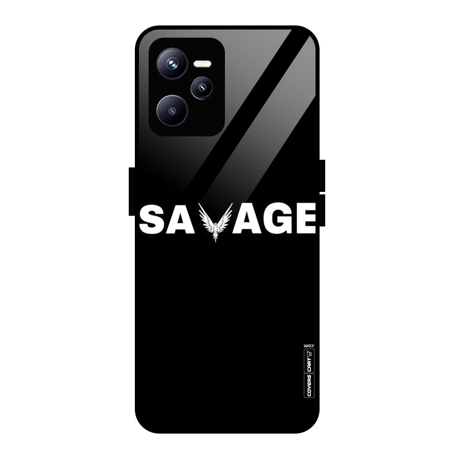 Savage Glass Back Case for Realme C35
