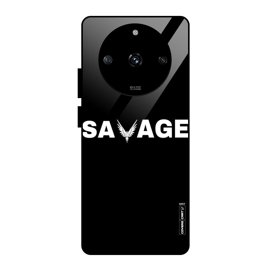 Savage Glass Back Case for Realme Narzo 60 5G