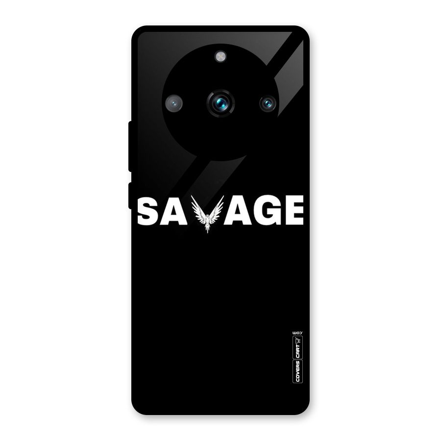 Savage Glass Back Case for Realme Narzo 60 Pro