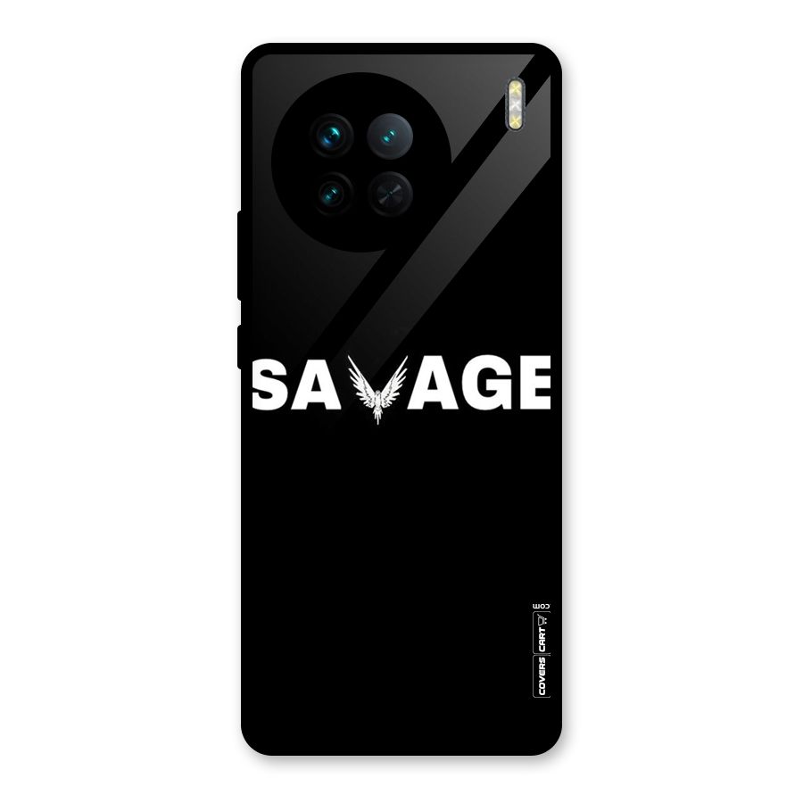 Savage Glass Back Case for Vivo X90