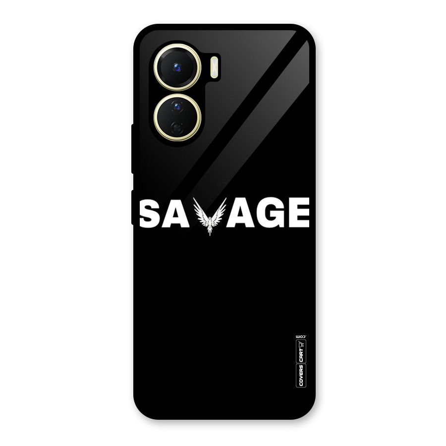 Savage Glass Back Case for Vivo Y56