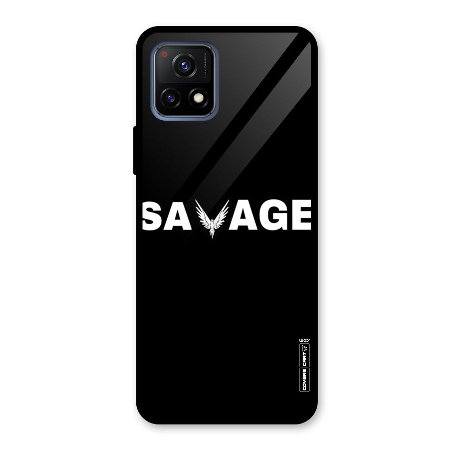Savage Glass Back Case for Vivo Y72 5G