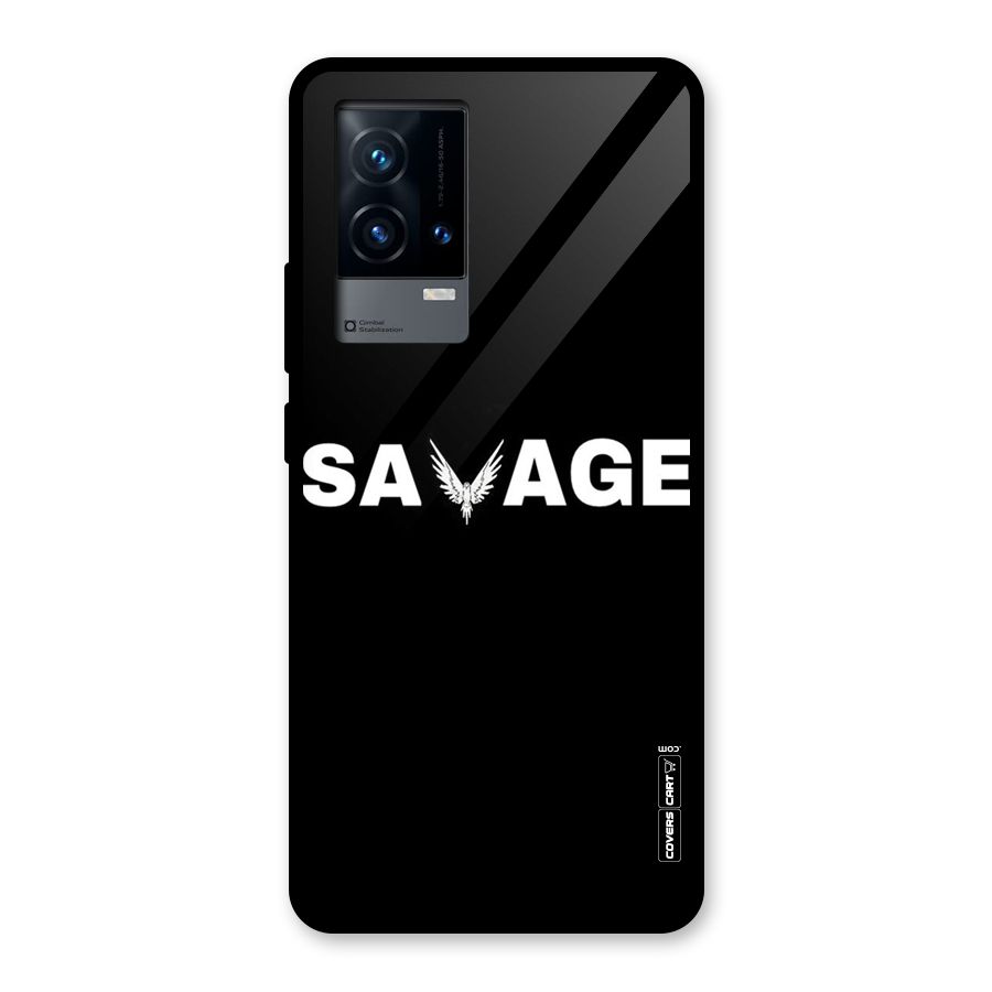 Savage Glass Back Case for iQOO 9 5G