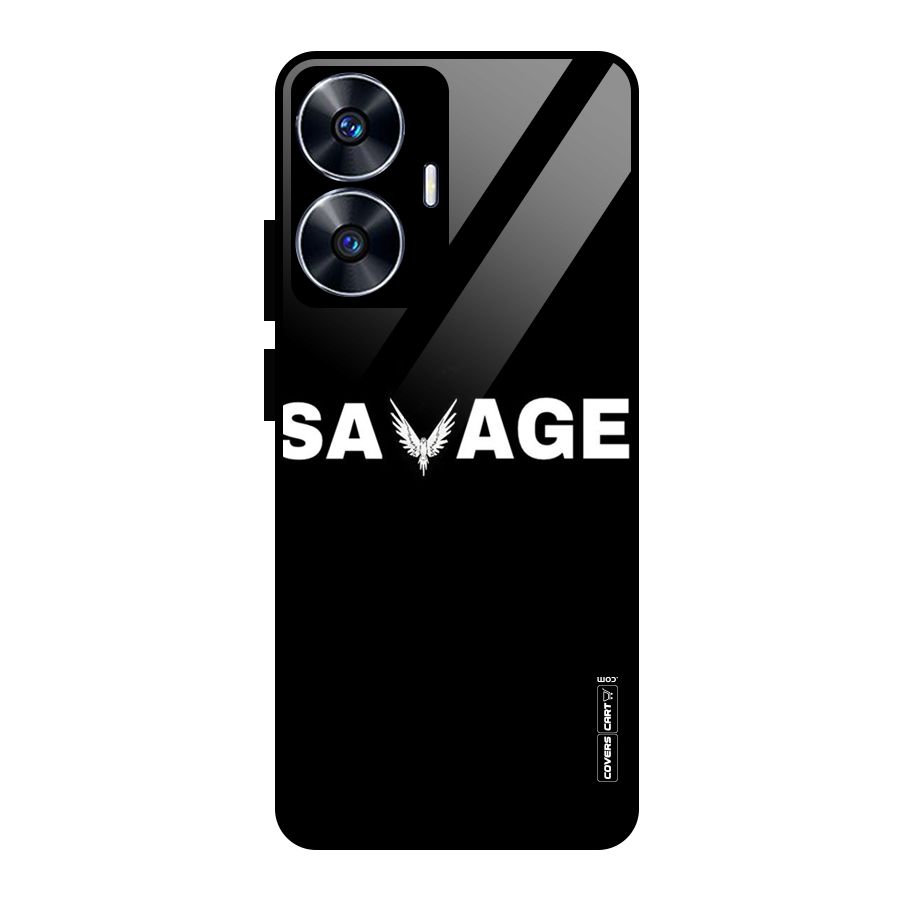 Savage Glass Back Case for realme C55