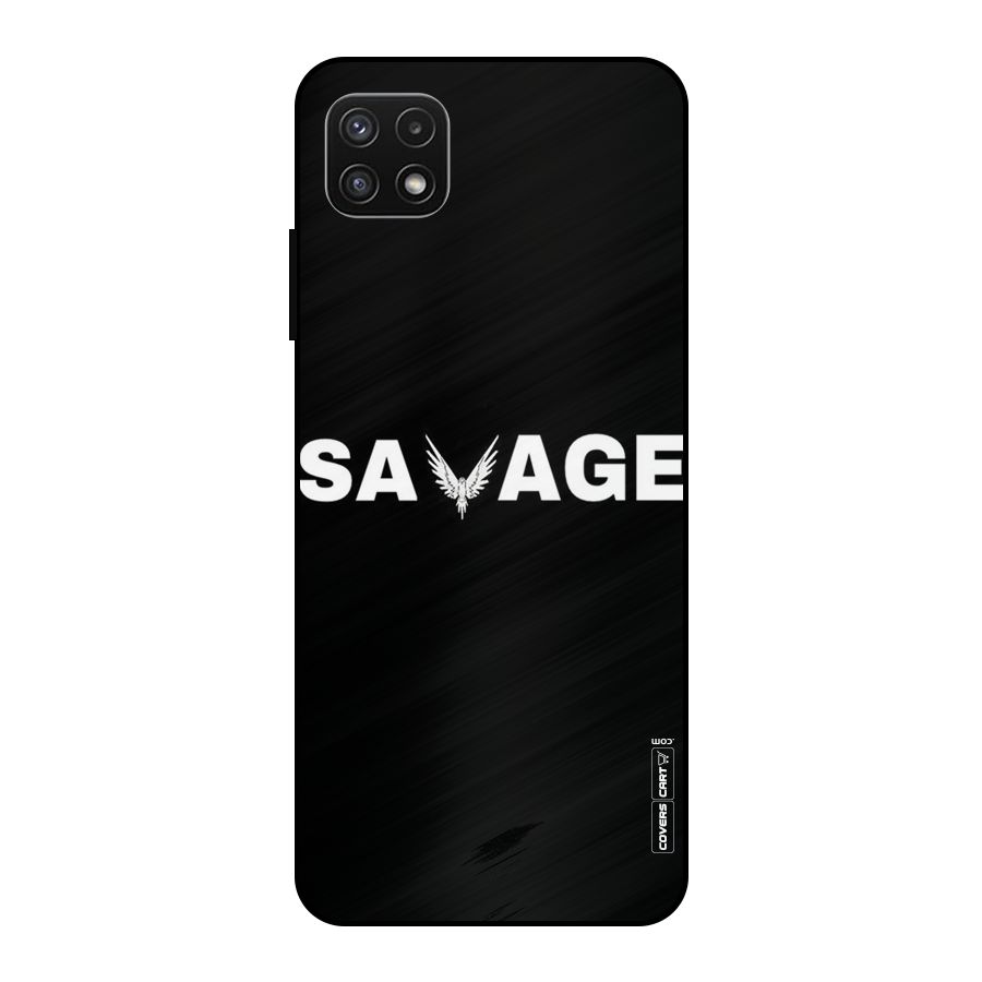 Savage Metal Back Case for Galaxy A22 5G