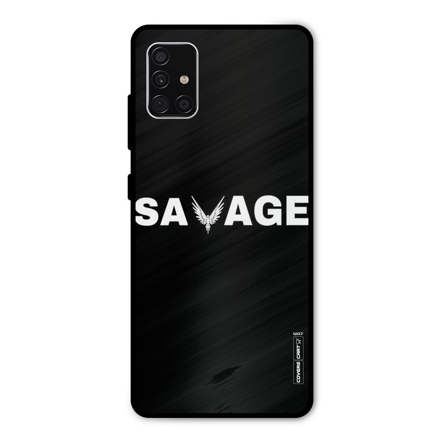 Savage Metal Back Case for Galaxy A51