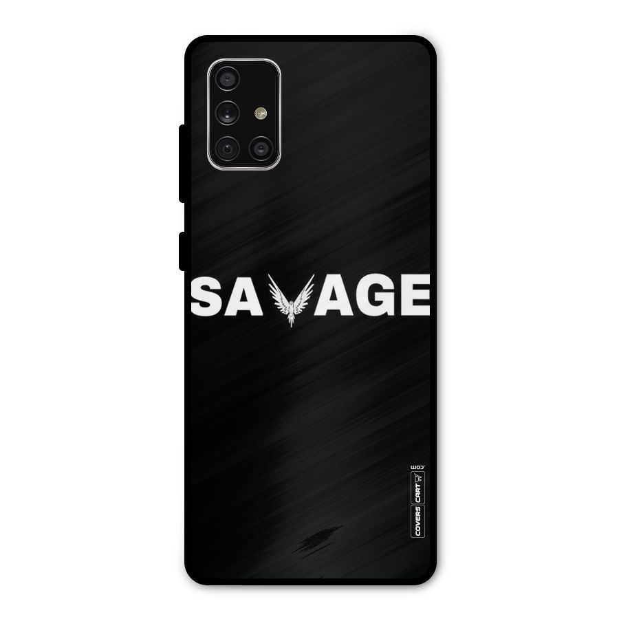 Savage Metal Back Case for Galaxy A71