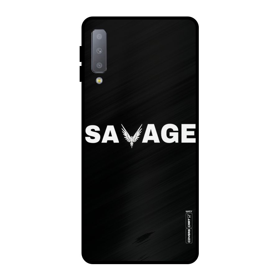 Savage Metal Back Case for Galaxy A7 (2018)
