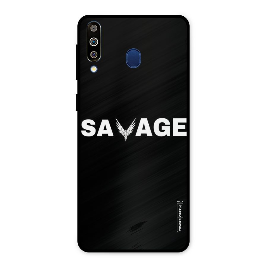 Savage Metal Back Case for Galaxy M30