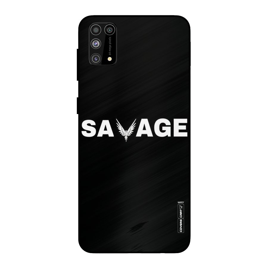 Savage Metal Back Case for Galaxy M31