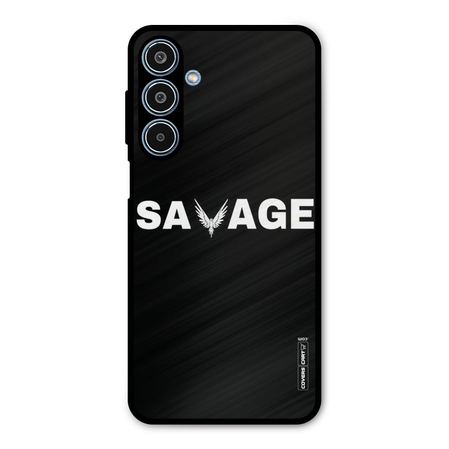 Savage Metal Back Case for Galaxy M35