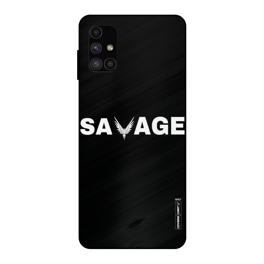 Savage Metal Back Case for Galaxy M51