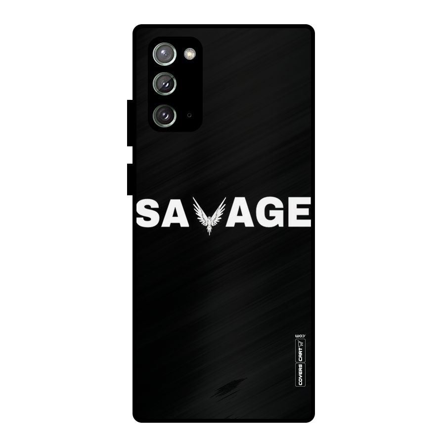 Savage Metal Back Case for Galaxy Note 20