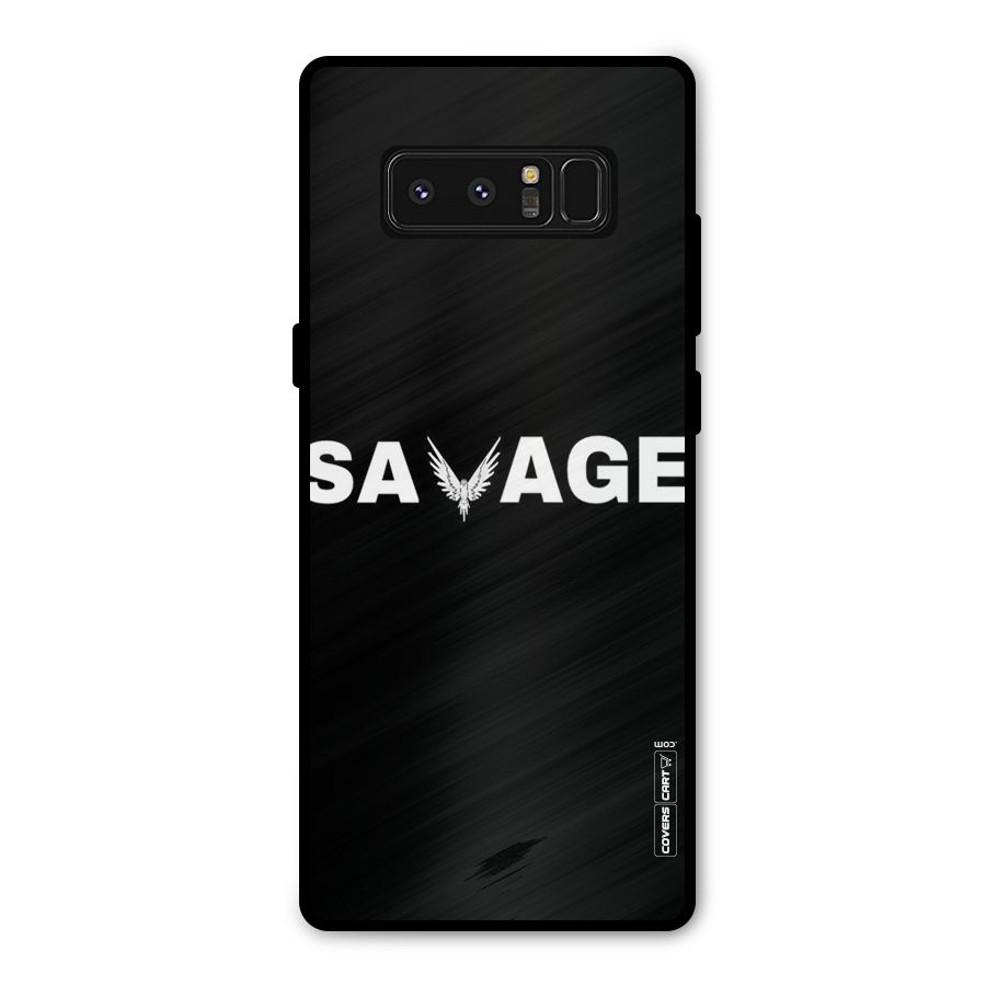 Savage Metal Back Case for Galaxy Note 8