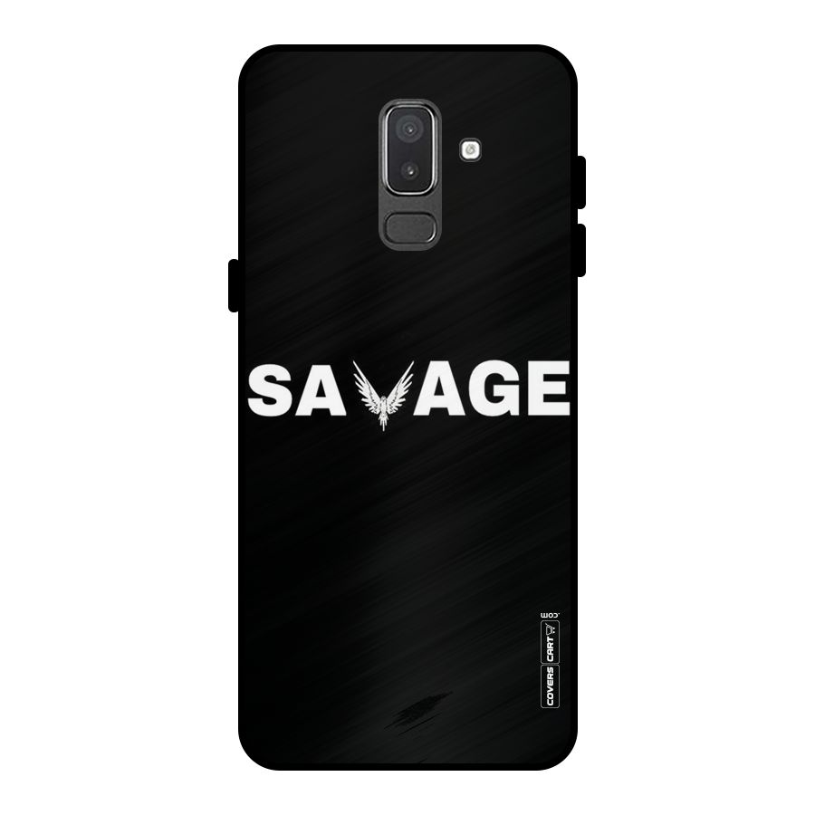 Savage Metal Back Case for Galaxy On8 (2018)