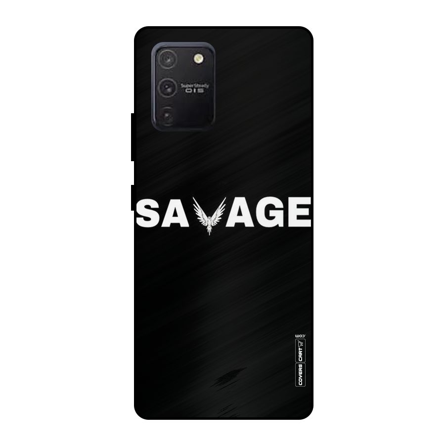 Savage Metal Back Case for Galaxy S10 Lite
