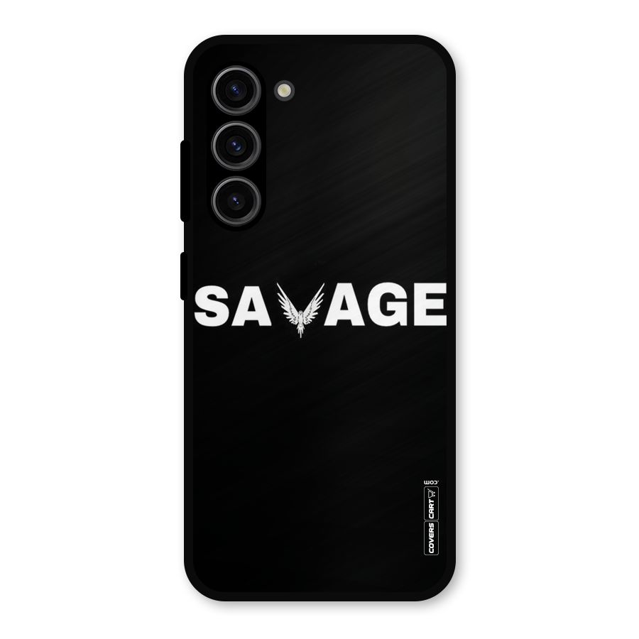 Savage Metal Back Case for Galaxy S23