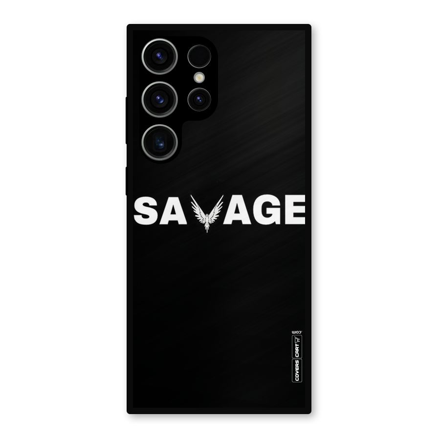 Savage Metal Back Case for Galaxy S23 Ultra