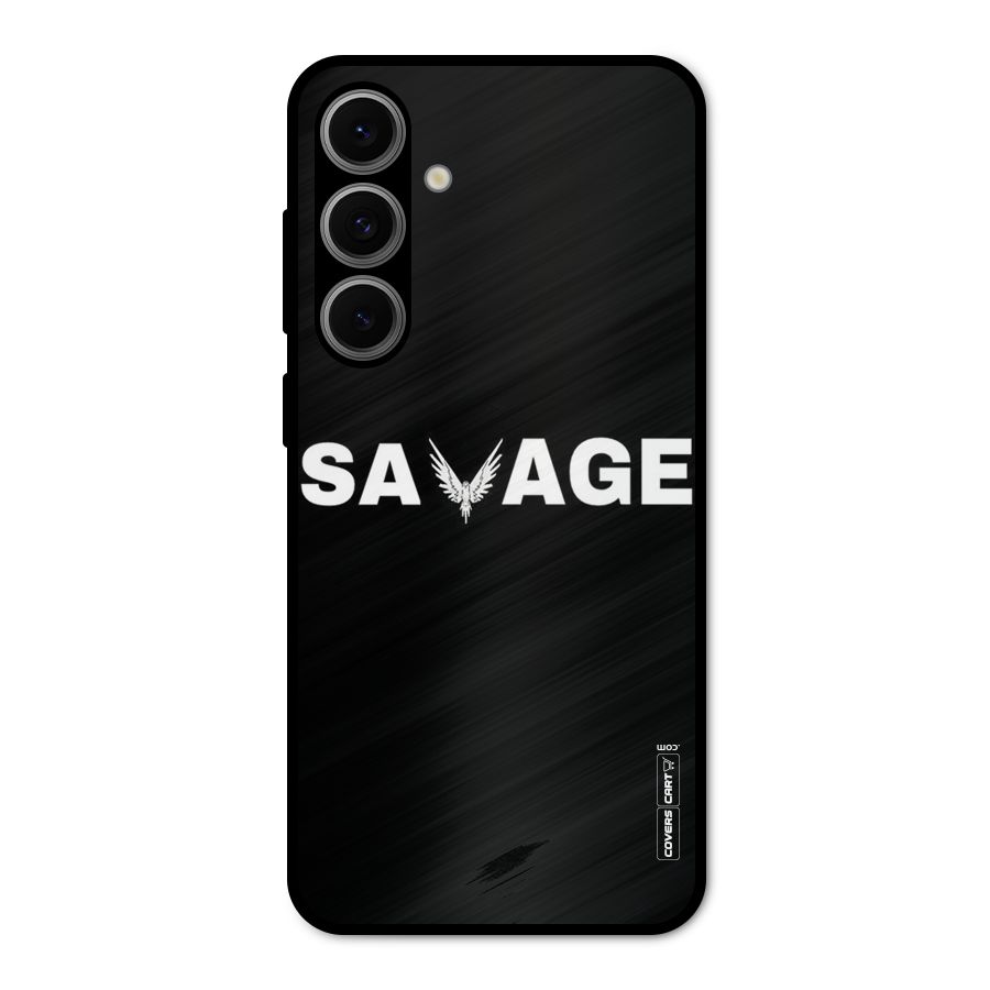 Savage Metal Back Case for Galaxy S24 FE