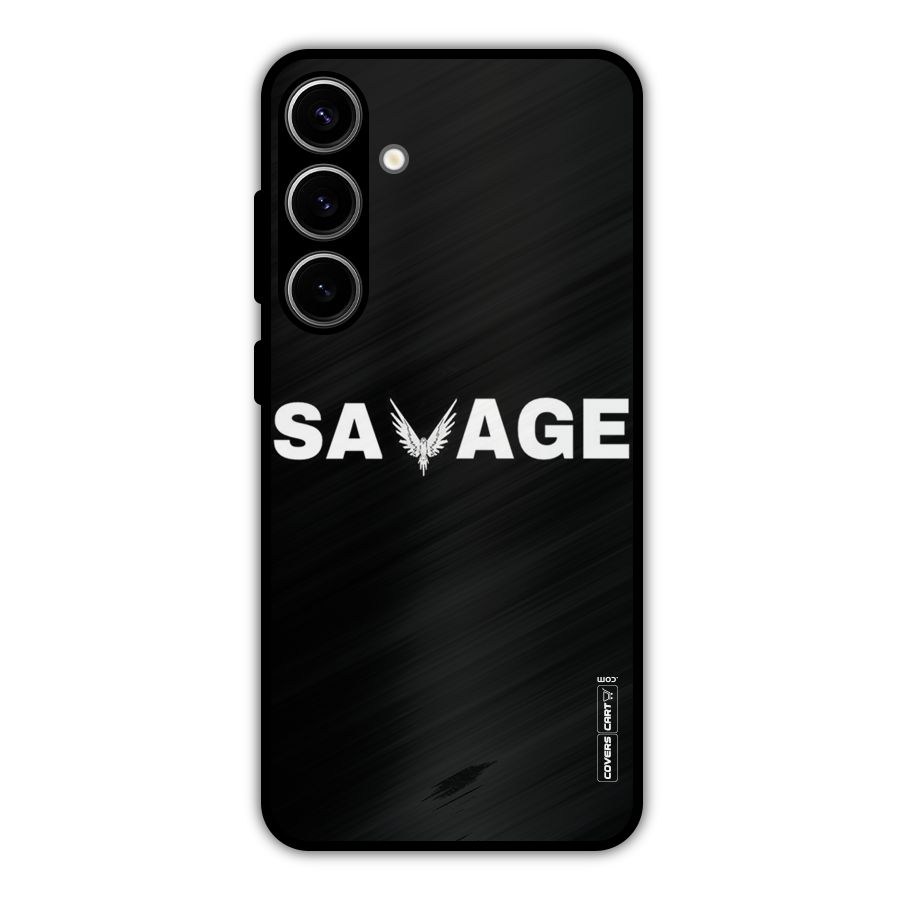 Savage Metal Back Case for Galaxy S24 Plus