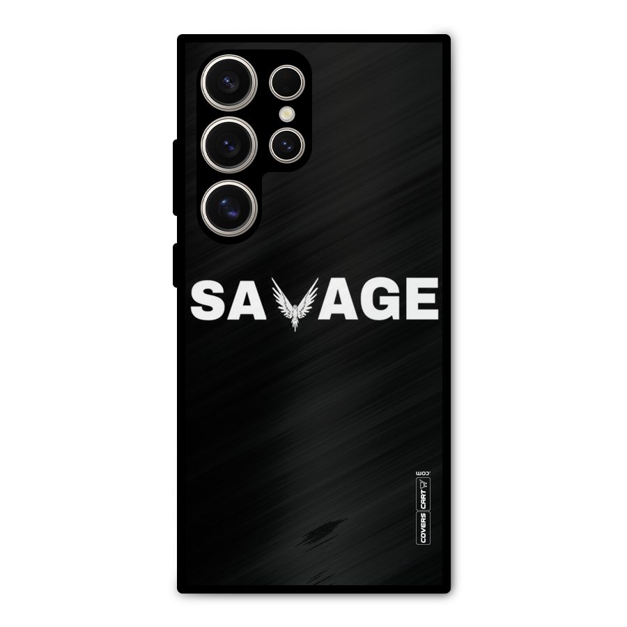 Savage Metal Back Case for Galaxy S24 Ultra