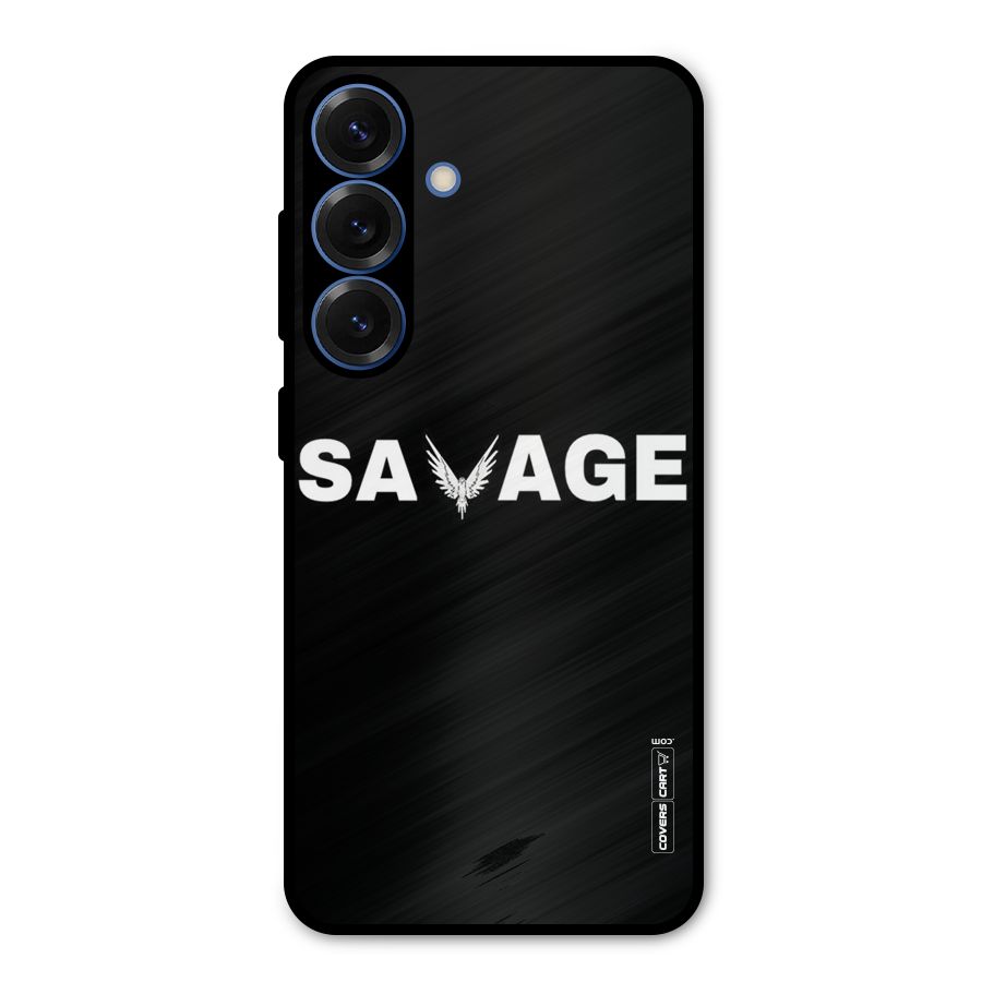 Savage Metal Back Case for Galaxy S25