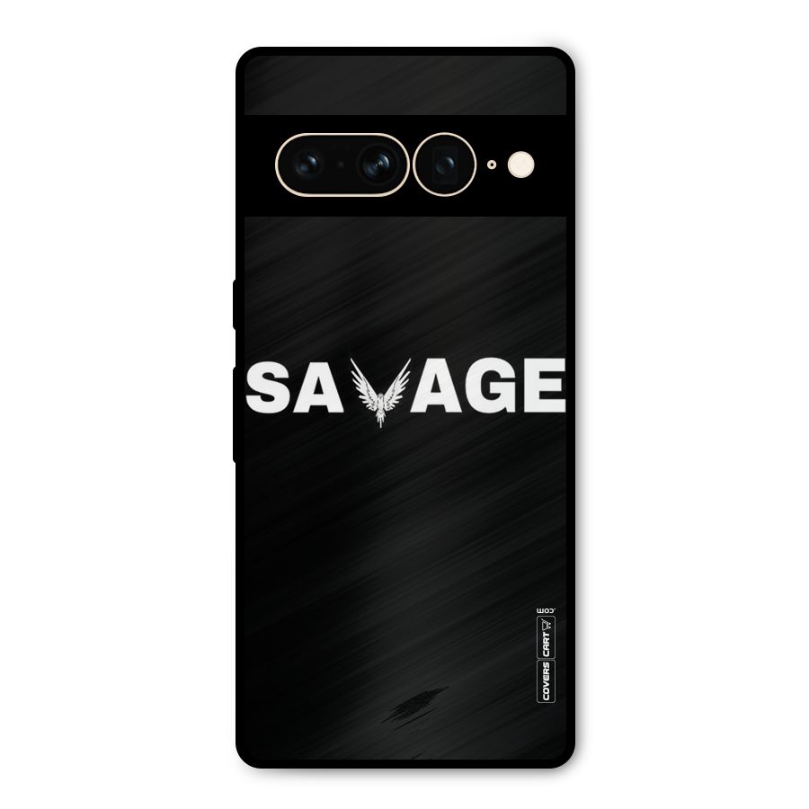 Savage Metal Back Case for Google Pixel 7 Pro