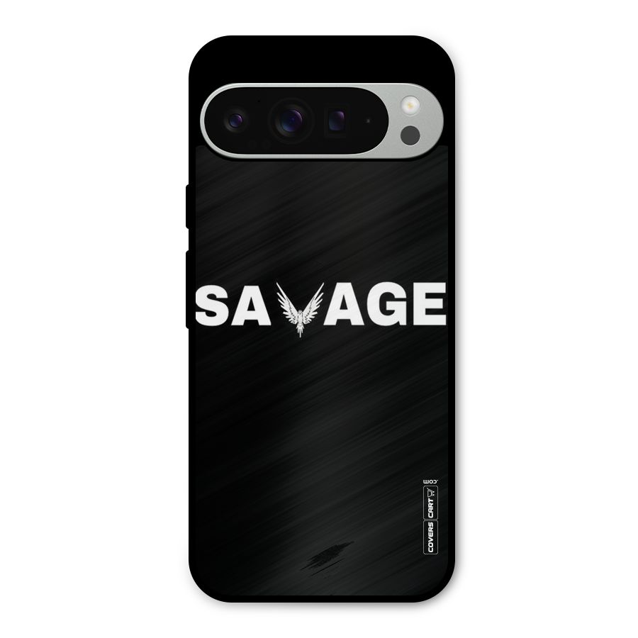 Savage Metal Back Case for Google Pixel 9 Pro XL
