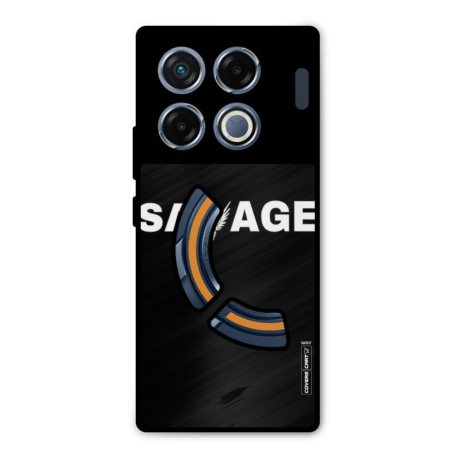 Savage Metal Back Case for Infinix GT 20 Pro