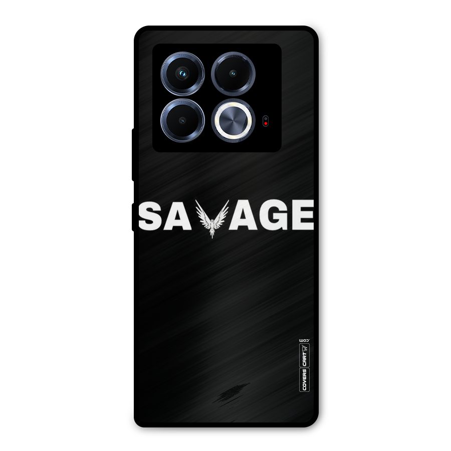 Savage Metal Back Case for Infinix Note 40 5G