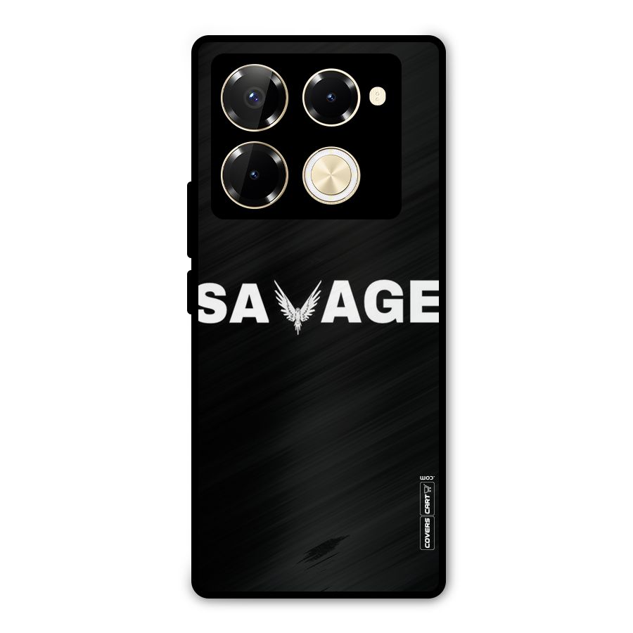 Savage Metal Back Case for Infinix Note 40 Pro