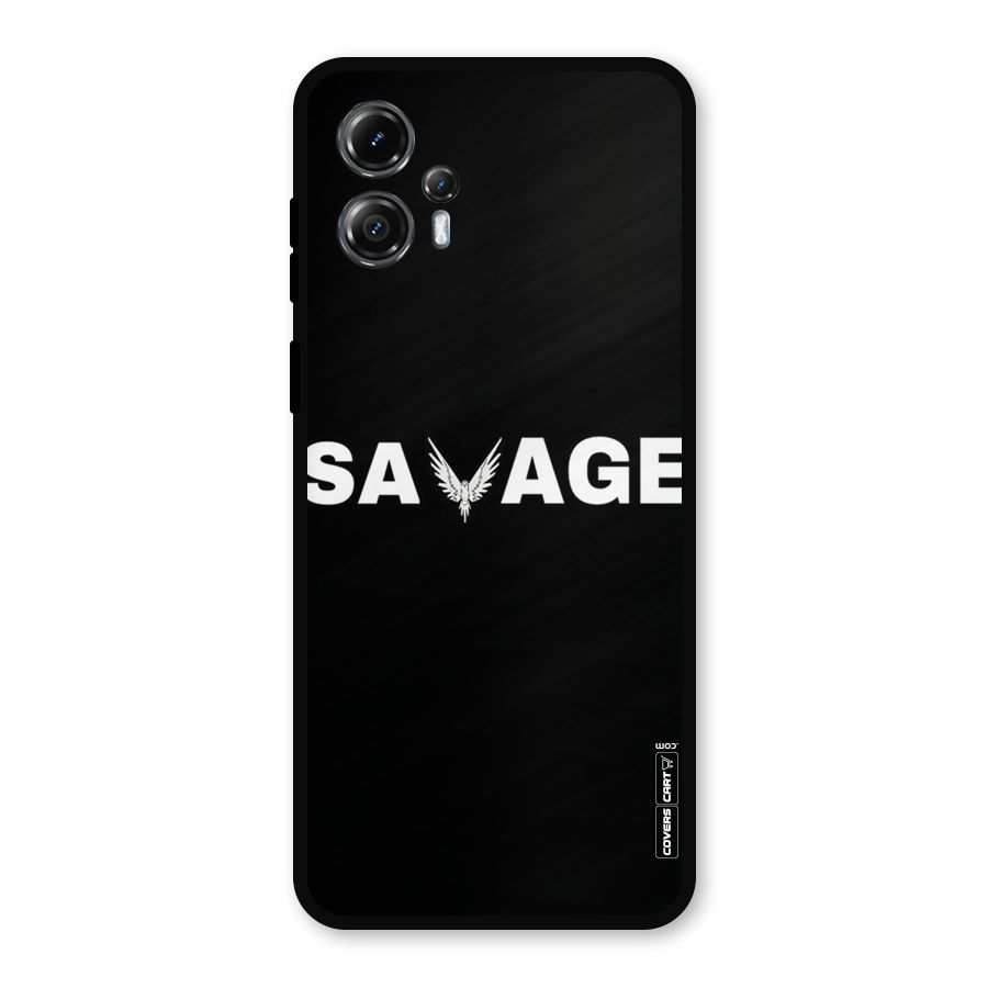 Savage Metal Back Case for Moto G13