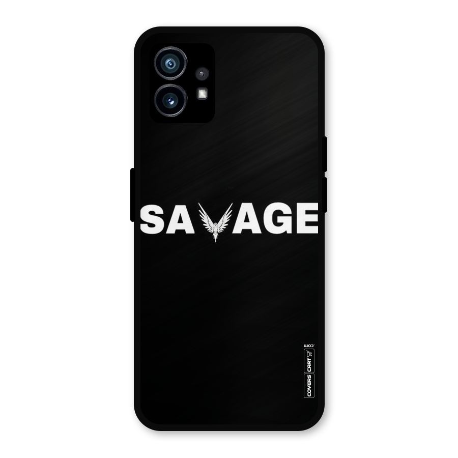 Savage Metal Back Case for Nothing Phone 1