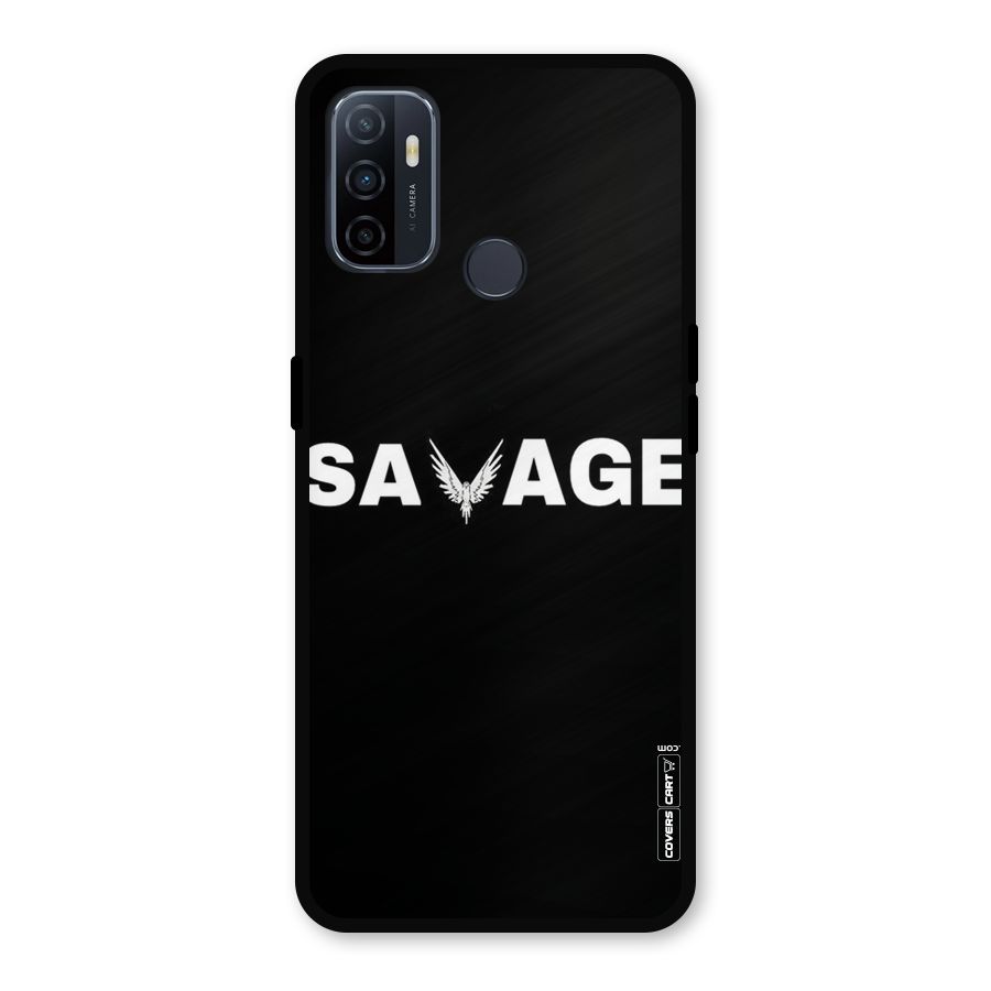Savage Metal Back Case for Oppo A53