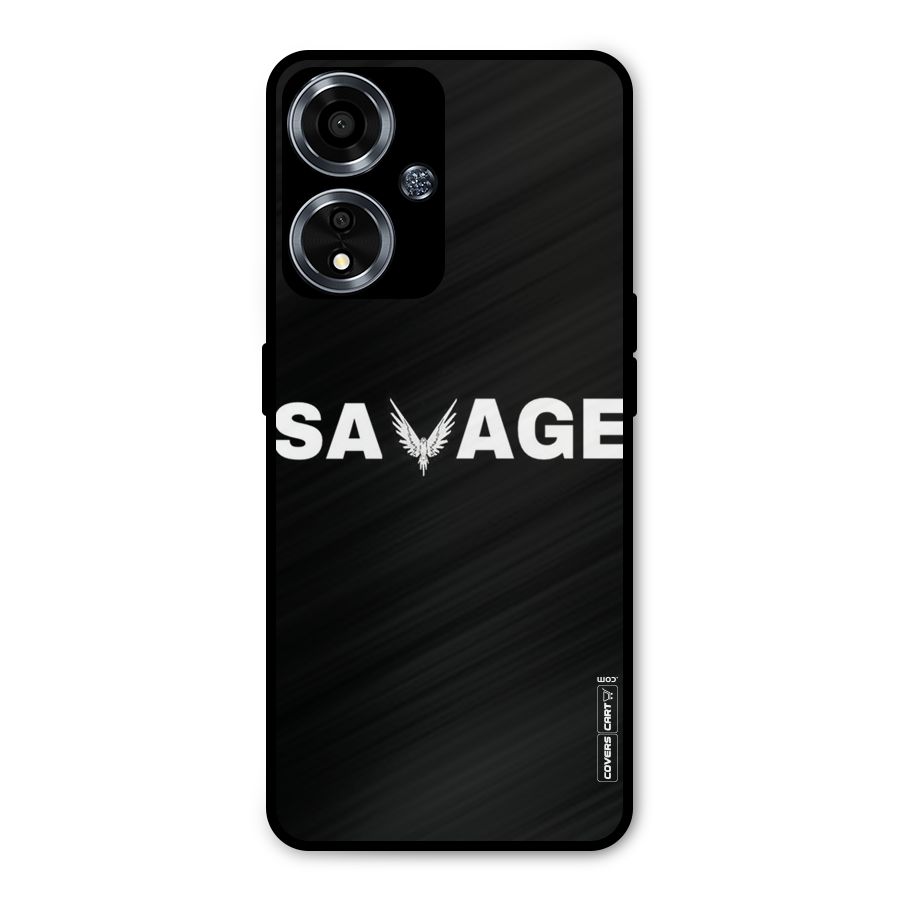 Savage Metal Back Case for Oppo A59