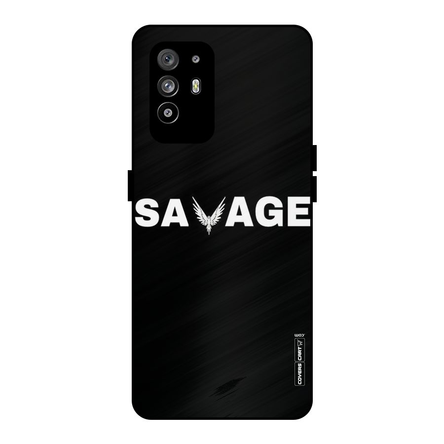 Savage Metal Back Case for Oppo F19 Pro Plus 5G