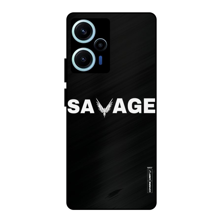 Savage Metal Back Case for Poco F5