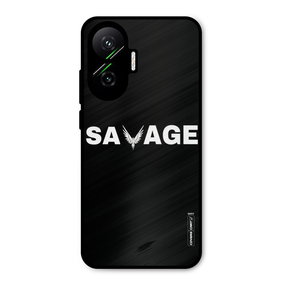 Savage Metal Back Case for Poco F7