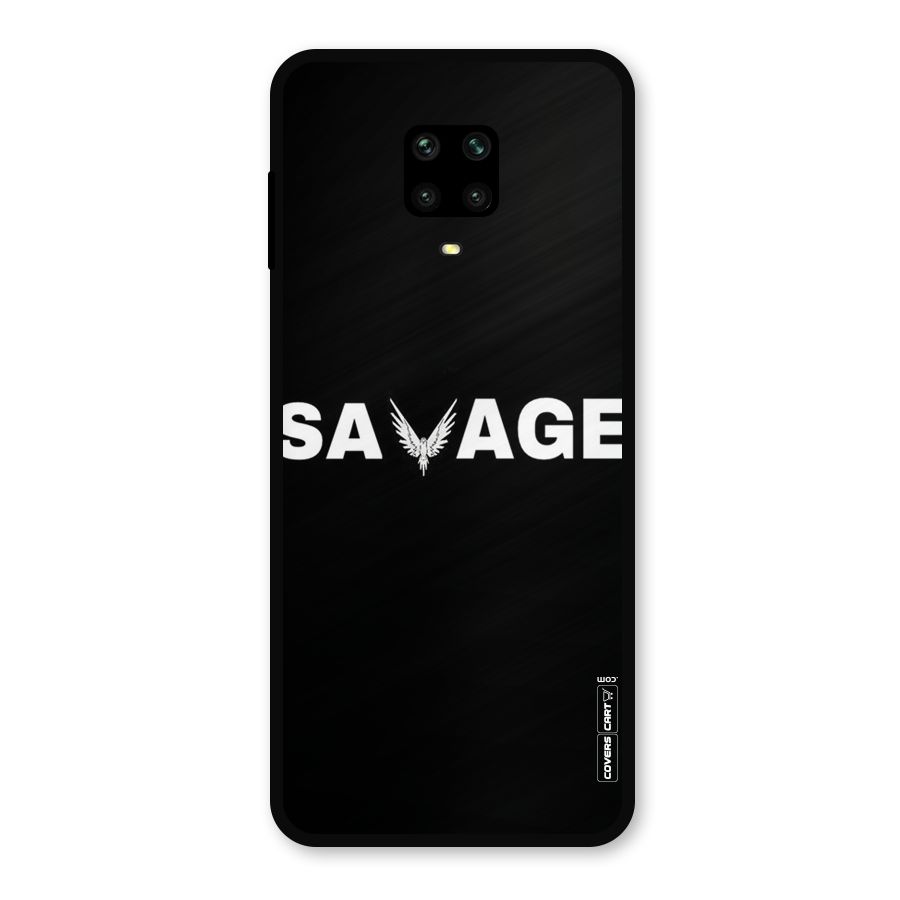 Savage Metal Back Case for Poco M2