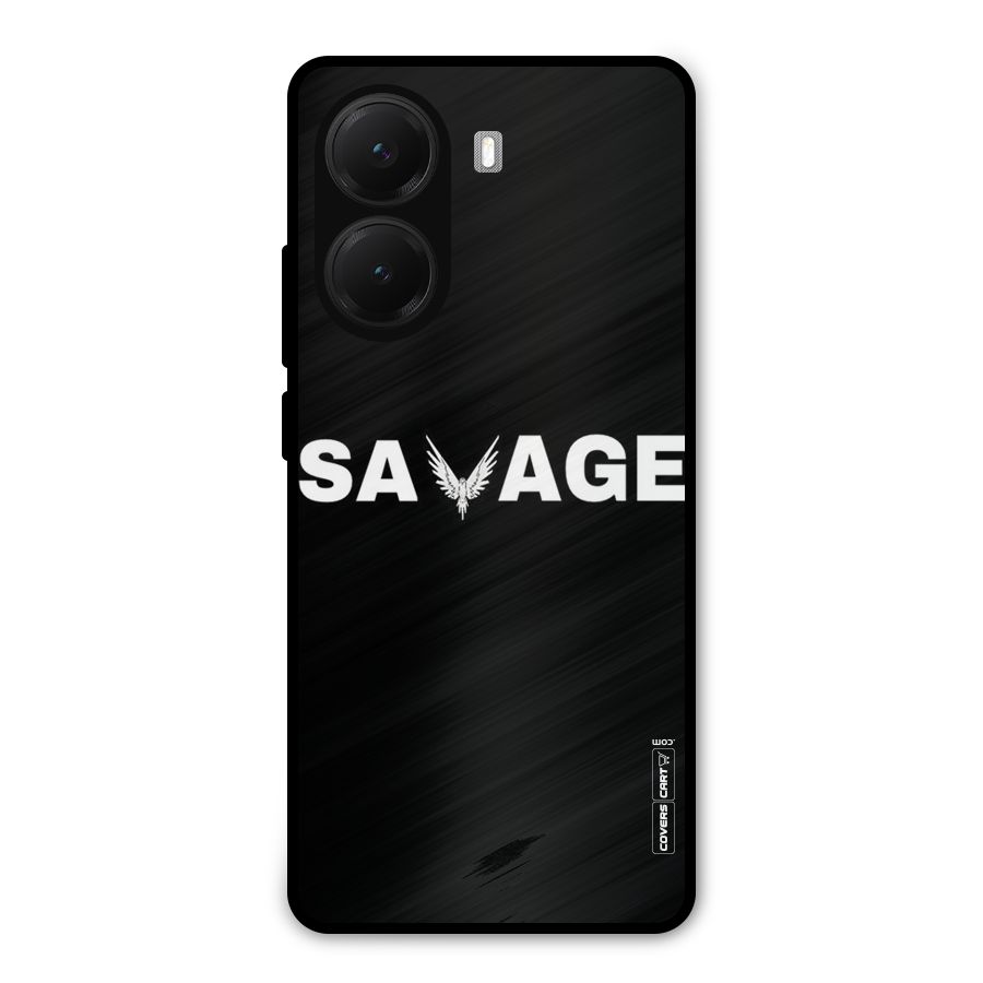 Savage Metal Back Case for Poco X7 Pro