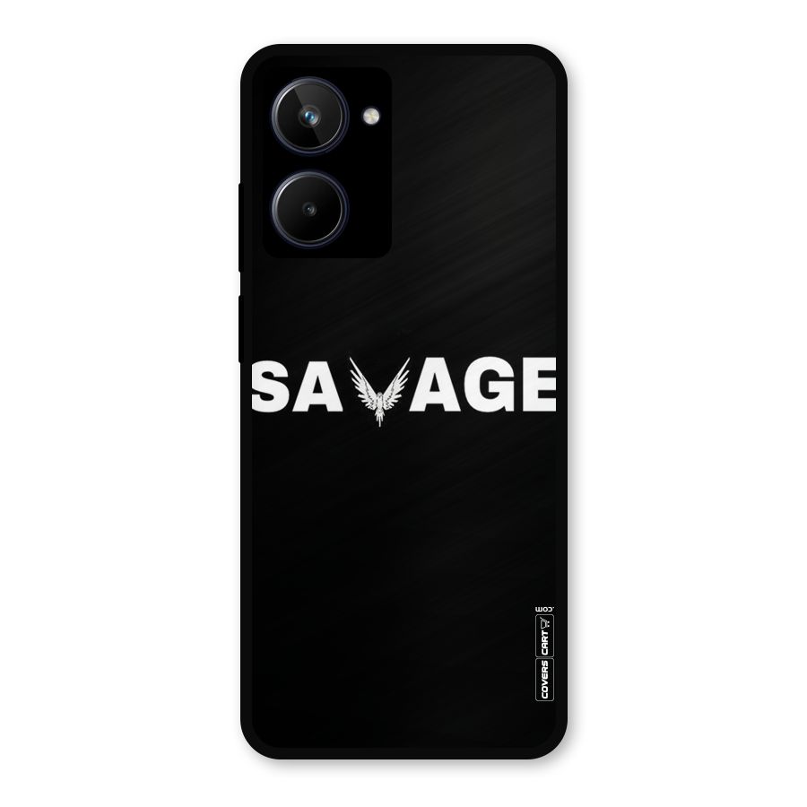 Savage Metal Back Case for Realme 10